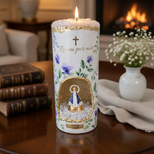 Vela Sagrada “Rogai por Nós | 16cm